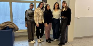 Le rappresentanti degli studenti del 2° Anno del corso di Professione infermieristica