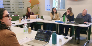 I partecipanti all'incontro "Debating Transnational Solidarity" dal KiroLab di Palazzo San Felice a Pavia