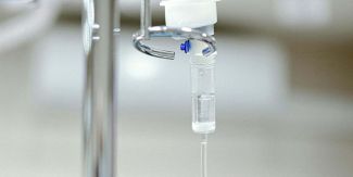 Dettaglio dell'infusore per la chemioterapia