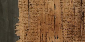 Frammento di un'opera di Euripide