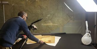 Rilievi 3D effettuati per la mostra "Alle origini dell'Università di Pavia"