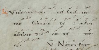 Porzione del “Viderunt omnes” San Gallo Cod. 359