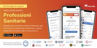 Copertina dedicata alla simulazione del test per i corsi di laurea in Professioni Sanitarie