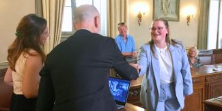 Elizabeth Mumby, neolaureata EC2U Joint Master "European languages cultures and societies in contact"