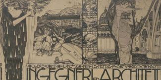 Uno dei documenti esposti alla mostra "Cantieri di Gadda"