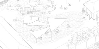 Disegno di uno dei progetti per Cascina Vialone