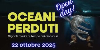 Copertina "Open day" mostra "Oceani perduti"