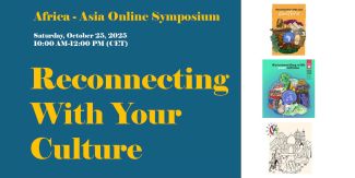 Banner incontro "Reconnecting With Your Culture - Africa - Asia"