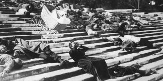 Fotogramma dal film "La corazzata Potëmkin"