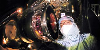 Specchio di Virgo a Cascina, Pisa