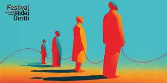 Copertina evento "Semi di sostenibilità" con sagome umane unite da un filo