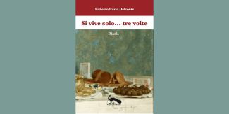 Copertine del libro "Si vive solo... tre volte"