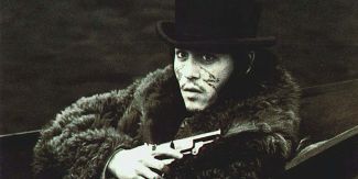 Fotogramma del film "Dead man" con Johnny Depp nel ruolo di William Blake