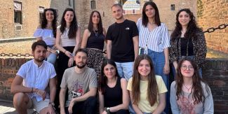 Il gruppo di genomica evolutiva umana guidato dalla Prof.ssa Ghirotto presso l’Università di Ferrara.