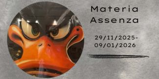 Copertina esposizione "Materia Assenza"