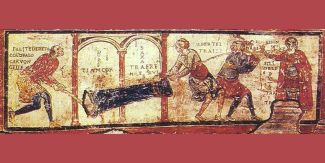 Affresco, Cripta di San Clemente, Roma