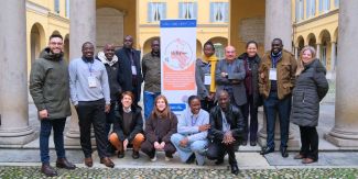 I partecipanti alla staff week UnitAfrica tenutasi dall'1 al 5 dicembre 2025 presso l'Università di Pavia