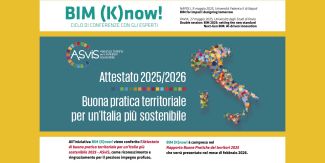 Attestato di ASviS a BIM (K)now! 