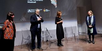 Un momento dell'evento "Suoni dell'Antichità"