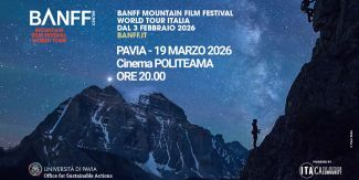 Cover BANFF Mountain Film Festival World Tour 2026 a Pavia. Principali dettagli evento e foto di una veduta di montagna