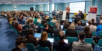 Sessione plenaria dell'Academic Cooperation Association (ACA) a Bruxelles/ An image from the plenary session of the Academic Cooperation Association (ACA) conference in Brussels