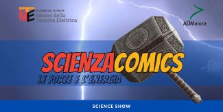 Copertina "Sciece Show" al Museo della Tecnica Elettrica UniPv