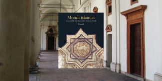 Copertina "Mondi islamici", sullo sfondo portico del Collegio Borromeo