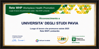 Attestato di “Luogo di lavoro che promuove la salute” – Rete WHP Lombardia
