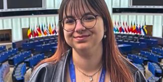 Camilla Bertuccio, studentessa UniPv alla ESA 2026