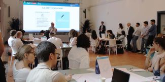 L'intervento del prof. Stefano Denicolai durante il Generation Lab