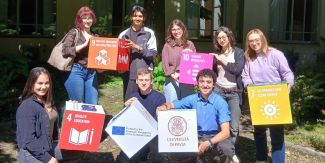 Foto di gruppo degli studenti che hanno partecipato all'EC2U Forum a Turku