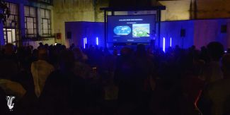 Un momento della serata inaugurale di "Immersioni scientifiche"