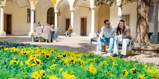 Cortile studenti unipv
