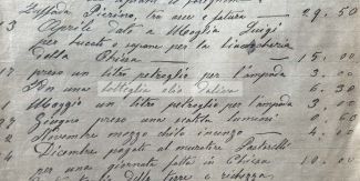 Esempio di uno dei documenti d'archivio consultati per la stesura del libro