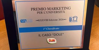 La targa del primo classificato