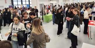 I partecipanti alla "QS Milan Master's Fair"