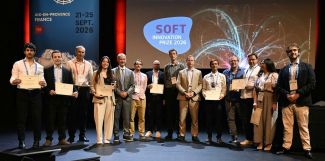I premiati durante il SOFT (Symposium on Fusion Technology) 2026