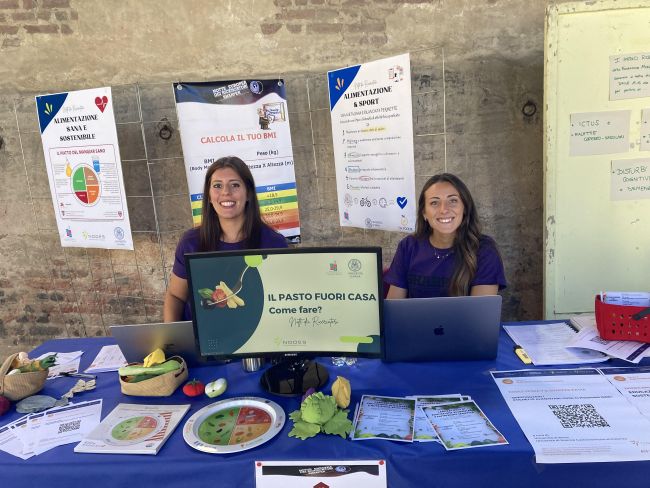 Federica Quintiero (a sinistra), Simona Fiorini (a destra)