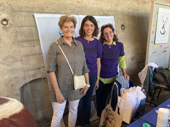 Cristina Montomoli (sinistra), Manuela Monti (centro) e Federica Riva (destra)