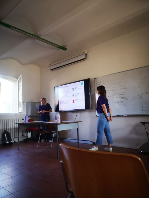 Attività durante l'evento “Educazione alimentare per grandi e piccini” 