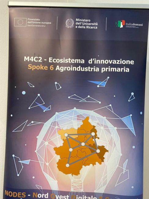 Poster dello stand UniPv all'Autunno pavese 2023: NODES Spoke 6