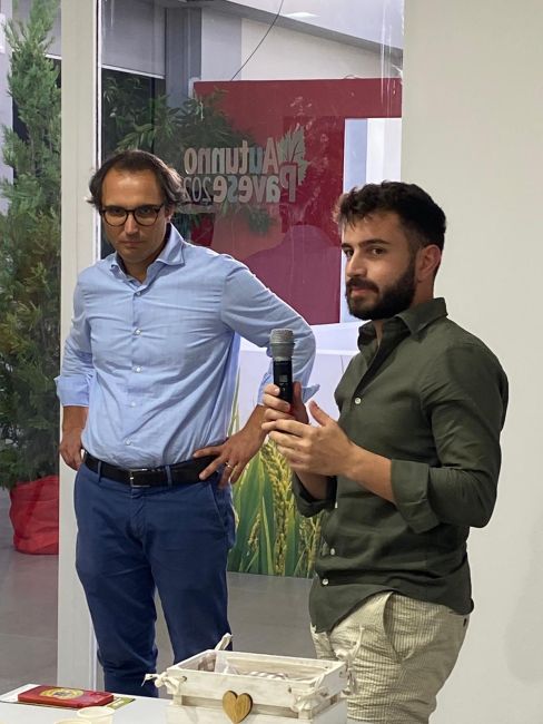 Relatori alla Masterclass sull'olio d'oliva all'Autunno Pavese 2023