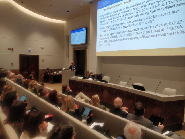 Un momento dell'1NF-ACT Meeting