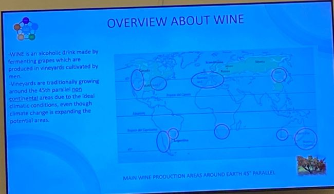 Corso "Marketing dei vini sostenibili", slide