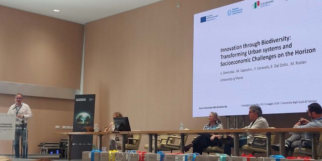 Prof. Stefano Denicolai al Forum Nazionale della Biodiversità 2024