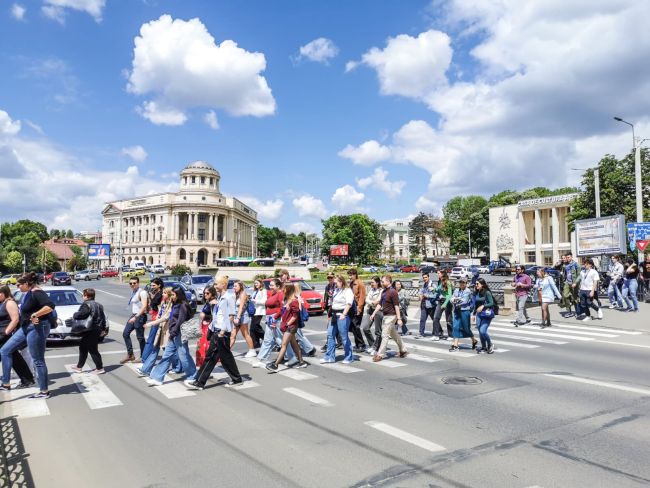 Visita alla città di Iasi - Visiting the city of Iasi 