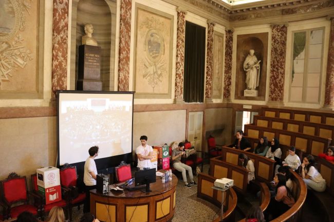 Un momento dell'evento “Green and Healthy Campus”