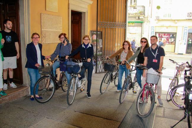 La UOC Servizio Gestione Facility, Utilities e Ambiente partecipa al completo all'UniPavia Bike Tour