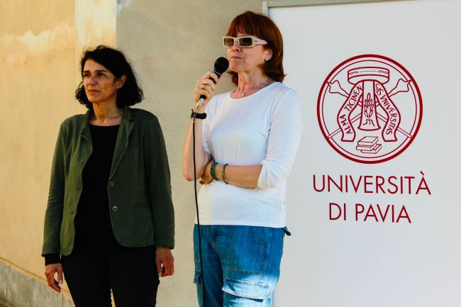 Paola Nola e Silvia Assini (Dipartimento di Scienze della Terra e dell'Ambiente)