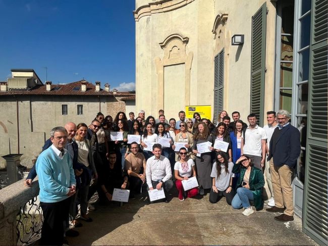 Foto di gruppo dei partecipanti alla summer school EC2U "B.SuRe: Building Sustainable Reuse"